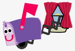 Blue's Clues Mailbox With Window Blues Clues Mailbox, - Blues Clues Mailbox Png #1847293