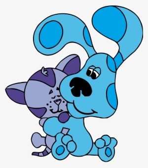 Blue's Clues Clip Art Love Cat Clipart Png - Blues Clues Blue And Periwinkle #1847322