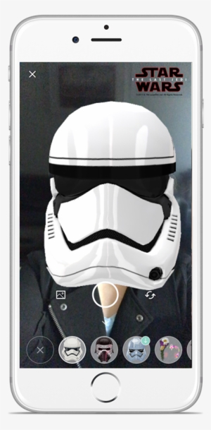 The Animated Masks Move With Your Face, So You Can - Star Wars Snapchat Lens #1847375