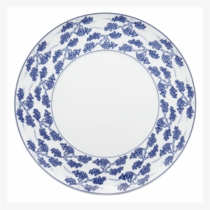Mottahedeh Blue Shou Dinner Plate #1847519