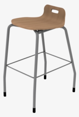 Low Back Multi-ply Wood Stool - Bench #1848187