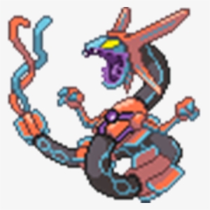 Virus Rayquaza - Put This In High Contrast Mode #1848524