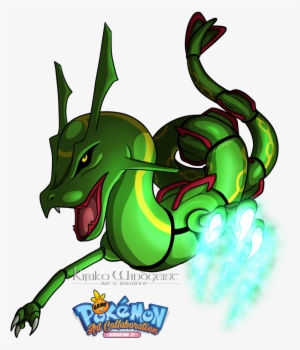 #384 Rayquaza In Our Pokemon Generation Iii Art Tribute - Pokemon Black #1848858