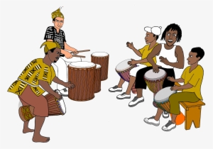 Africa Clipart African Drum - Imagen De La Musica De Africa #1848976