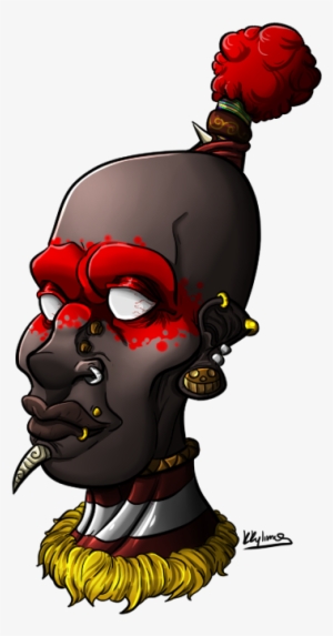 Png Image Freeuse Stock - Cartoon African Warrior Art #1848994