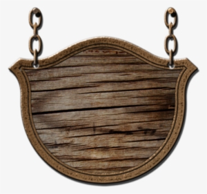 Hanging Wooden Sign Png Download - Plank #1849310