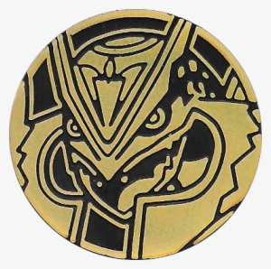 Xyd Gold Mega Rayquaza Coin Card Scan #1849428