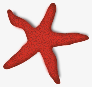 Red Starfish Clipart Png #1849627