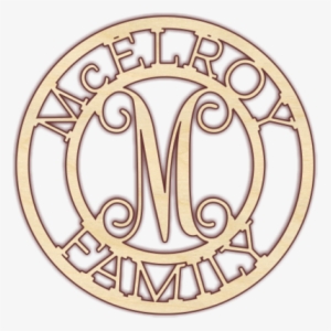 Family Name Sign - Monogram #1849711