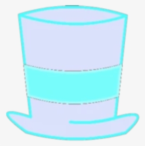 Ice Top Hat But Transparent - Paper #1849913