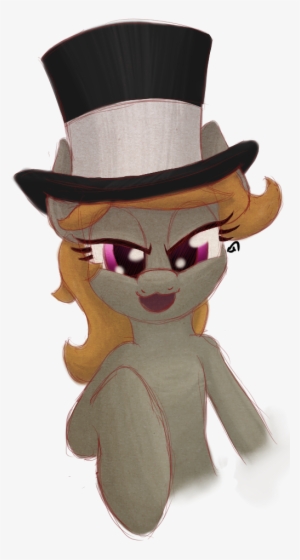 Elppajack, Hat, Oc, Oc Only, Safe, Simple Background, - Cartoon #1849917