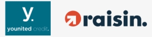 Raisin And Younited Credit Cooperate On The German-speaking - Logos Younited Credit #1850215