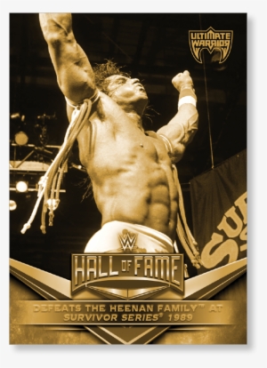 2018 Topps Wwe Ultimate Warrior Hall Of Fame Tribute #1851156