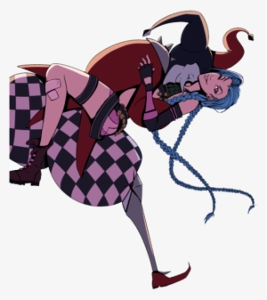 Jhin Drawing Jinx - Shaco And Jinx #1851227