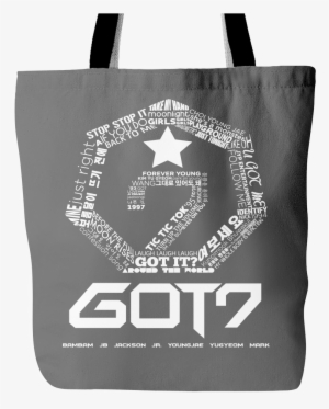 19" X 38" Tote Bag Featuring Our Exclusive Designs - Got7 Logo #1851461