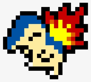 Cyndaquil - Cyndaquil Pixel Art #1851732