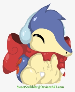 Christmas Quil By Sweetscribblez-d340zan - Cyndaquil #1851824