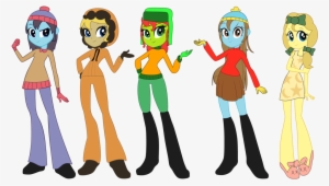 Chibinekogirl102, Butters Stotch, Clothes, Crossover, - Equestria Girls South Park #1852001