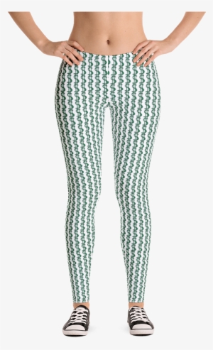 Image Of Work It Dollar Sign Leggings - Happy Double Hooded Pied Frenchie Capri Leggings #1852142