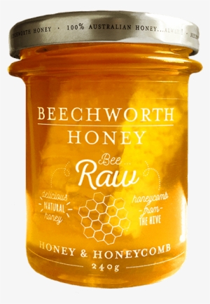 Bee Raw Honeycomb 240g Jar - Raw Honeycomb #1852525