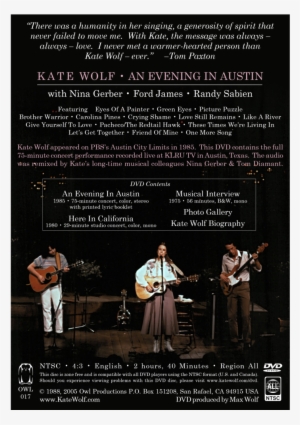 Dvd Cover Back #1852788