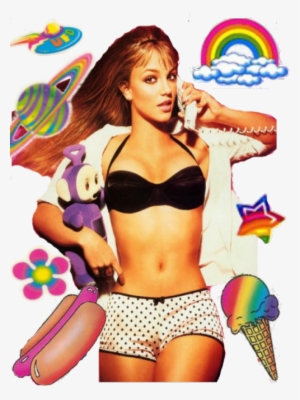 Cute Mine Cool Britney Spears Stickers Png Transparent - Britney Spears 90s Transparent #1852850