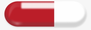 How To Set Use Red And White Pill Clipart #1853273