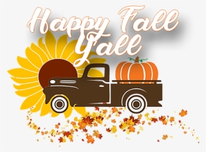 Happy Fall Y'all Truck Tee #1853353