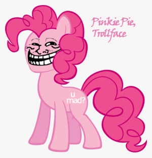 Pinkie Pie Troll Face Remade By Observ - Troll Face Pinkie Pie #1853437