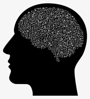 Human Brain Brain Damage Human Head Mind - Silhouette Human Head With Brain #1854586