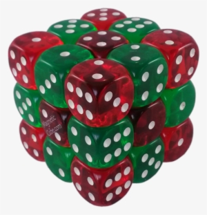 Mixed Red And Green Translucent #1854615