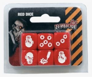 Zombicide Dice - Zombicide: Red Dice Set (6) #1854668