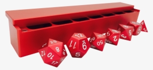 Precision Cnc Aluminum Dice Set With Dice Vault Devils #1854882