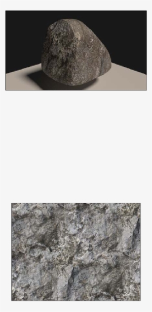 The Tileable Rock Image Texture Provided With This - Boulder #1854967