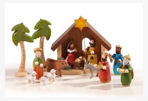 Käthe Wohlfahrt Online Shop Nativity Scene Png Nativity - House #1854989