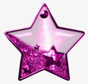Glitter Star Png Photoscape - Estrela Com Glitter Em Png #1855232