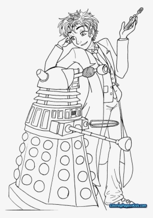 Doctor Who Coloring Book Pages - Doctor Who #1855583