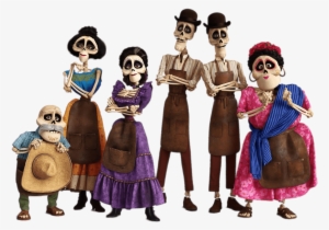 Miguel's Skeleton Family Png - Personajes De Coco La Pelicula #1855712