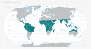 Tropical Zone - Map Of Capitalist And Communist Countries #1855932