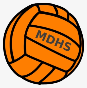 How To Set Use Orange Volleyball Clipart #1856068