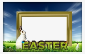 Easter Transparent Frame - Picture Frame #1856280