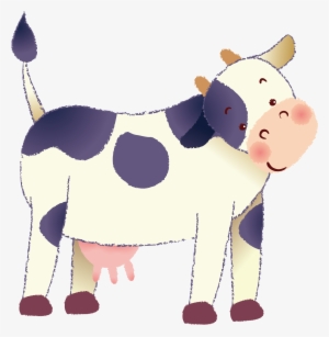 Cow Vector Png - Clip Art #1856367