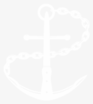 Emc Seafood & Raw Bar - Anchor Logo White #1856398