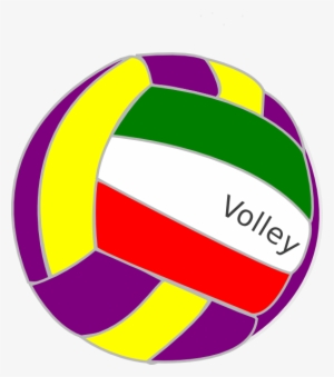 How To Set Use Colorful Volleyball Clipart #1856485