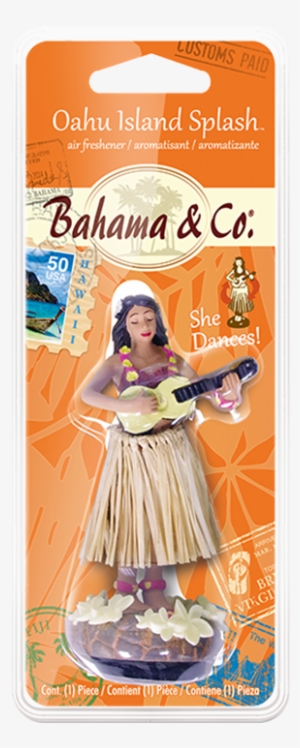 American Covers Inc Oahu Island Hula Girl Air Freshener #1857126