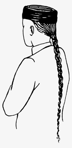 This Free Icons Png Design Of Chinese Ponytail #1857344