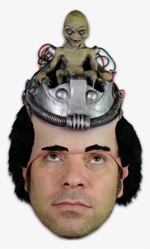 Alien Pilot Head - Alien Pilot Head Latex Mask Witn Hair #1857505
