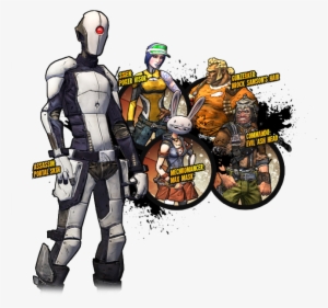 Guy With The Gun Borderlands 2 #1857591