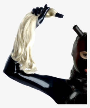 Face Mask With Ponytail #1857701