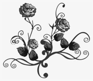 Roses Floral Clip Art #1858471